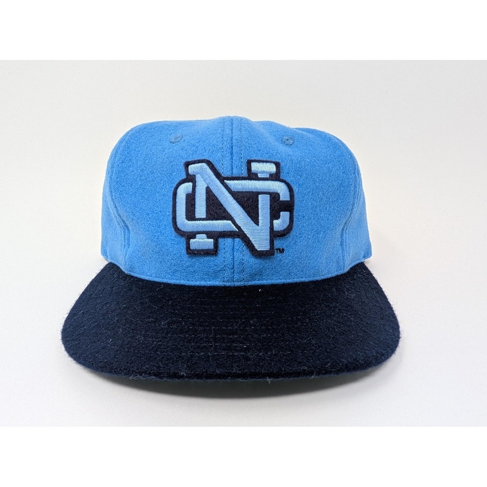 North Carolina Tar Heels Hat Cap Strap Back NCAA Ebbets Field Flannels Wool